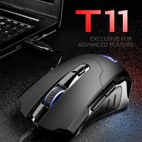 有线游戏鼠标t11发光鼠标吃鸡鼠标光电鼠标