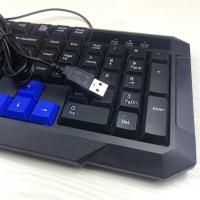 猎狐有线老式圆孔键盘鼠标套装家用办公游戏台式通用usb接口ps2