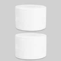 洗脸巾性纯棉卷筒式棉柔巾无菌家用婴儿卸妆面巾纸加厚|简装2卷 珍珠纹150g[20*20cm]