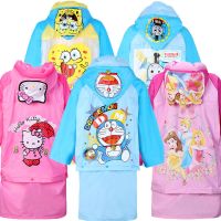 儿童雨衣男童小学生女童幼儿园宝宝雨披带书包位中大童小孩子雨具