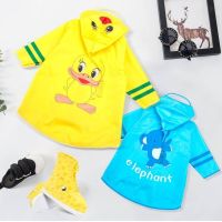 儿童雨衣宝宝女童幼儿园男童透明防水雨披1-3岁小童男学生2-6小孩