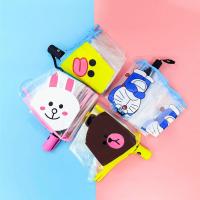 全自动儿童透明雨伞折叠女韩国小清新学生女神卡通可爱简约双人伞