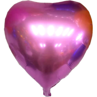 卡通气球儿童玩具飘空气球球氦气球飞天铝膜18寸桃心|珠光粉100个