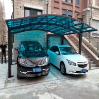 户外铝合金雨遮阳棚汽车停车棚挡雨篷遮雨棚子露台阳台防雨棚