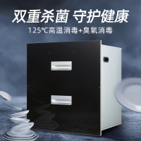 橱柜消毒柜家用嵌入式三层120l厨房小型镶嵌式消毒碗柜|两层120L大容量特惠款10A