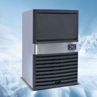 小型雪花制冰机20-500kg海鲜店冰粒机超市片冰机实验室火锅碎冰机|55kg方块制冰机