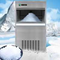 小型雪花制冰机20-500kg海鲜店冰粒机超市片冰机实验室火锅碎冰机|50kg雪花碎冰机