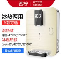 管线机壁挂式制冷冰热型速热家用厨房直饮机净水器即热饮水机|香槟金-智能调温款 冰温热