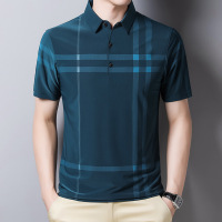 男装短袖t恤2021夏新款休闲翻领薄款polo衫韩版潮流衣服