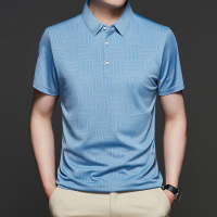 夏季港风潮流宽松百搭半袖男t恤翻领保罗商务男装 男士短袖polo