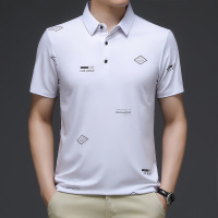 22新款短袖polo衫男 可定夏季翻领T恤修身百搭休闲保罗男装工作