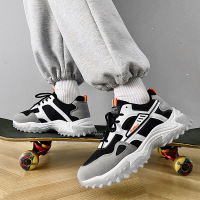 鞋子男鞋潮牌2022春季新款网面休闲运动鞋港风老爹鞋男shoes