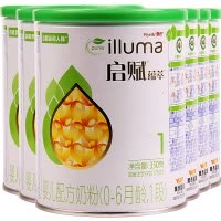 惠氏启赋有机蕴萃1段350g*6罐 婴儿配方奶粉 惠氏启赋1段 惠比900g