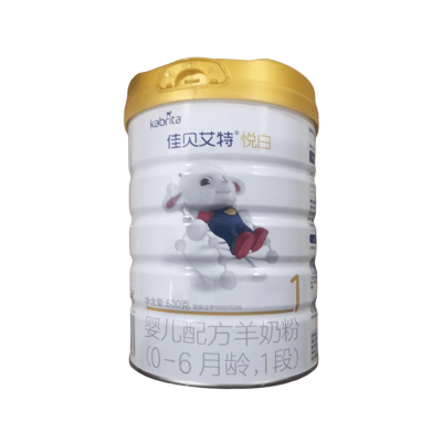 [无积分]佳贝艾特(kabrita)悦白1段800g*6罐 婴儿配方羊奶粉