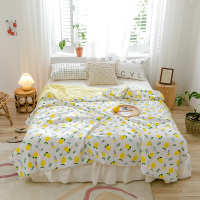 2021小清新水洗棉夏被小花边空调被夏凉被单人双人1.8m/2.0m夏季被子