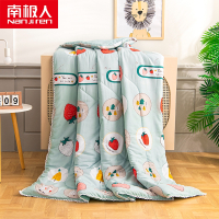 南极人(NanJiren) 夏季水洗棉夏被空调被机洗水洗儿童单人夏凉被学生宿舍夏天薄被子