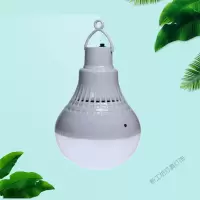 苏宁放心购 低压灯泡太阳能灯球泡应急灯可充电夜市地摊灯户外照明高亮
