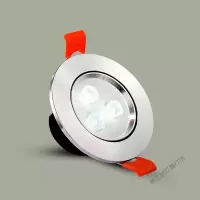 苏宁放心购 客厅led筒灯3w2.5寸开孔9.5嵌入式天花节能桶灯小孔灯具