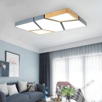苏宁放心购 北欧风格灯具现代简约大厅大灯家用长方形大气客厅灯饰LED吸顶灯