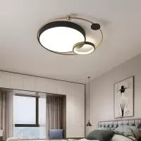 苏宁放心购 主卧室吸顶灯led灯具温馨浪漫圆形房间灯创意个性现代简约餐厅灯