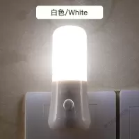 苏宁放心购 创意节能led方形小夜灯光控插电卧室床头卫生间婴儿喂奶起夜灯