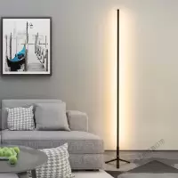 苏宁放心购 现代简约led落地灯客厅卧室补光氛围灯网红ins个性遥控条形立式灯