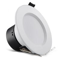 苏宁放心购 筒灯led三色变光天花灯嵌入式变色调光客厅孔灯7.5-8公分洞灯