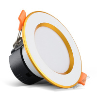 苏宁放心购 米朵 筒灯LED天花灯嵌入式3W洞灯2.5寸7-8cm公分孔射灯全套