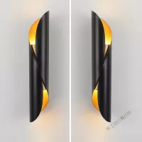苏宁放心购 后现代简约壁灯床头卧室灯北欧创意个性几何客厅背景墙壁灯酒店别墅走廊过道灯