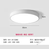 苏宁放心购 人体感应灯家用过道声控灯雷达智能灯楼道楼梯入户走廊led吸顶灯