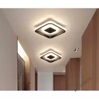 苏宁放心购 led吸顶灯 阳台过道灯玄关卧室书房餐厅灯具 超薄星月系列内方HD-PL3060-28A 暖白光