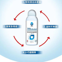 [现 货 速 发]4瓶装 150ml 消毒水75度酒精杀菌喷雾 消毒液