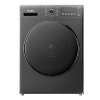 惠而浦易净滚筒洗衣机TWF061184BRT 火山灰9Kg 顽渍净ECO 随心洗 防过敏洗涤 高温筒清洁 羽裳内筒