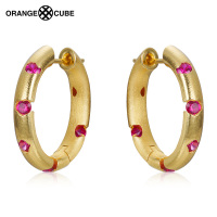 澳洲orange cube 梦幻甜心系列 个性女士穿搭潮流 洋葱圈耳饰气质饰品送女朋友