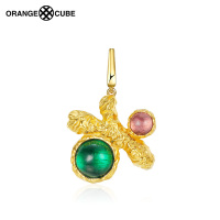 澳洲orange cube 秘境森林系列 女士时尚饰品花仙子挂坠个性穿搭