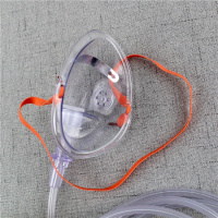 一次性输氧面罩医用吸氧面罩呼吸面罩儿童成人医用氧气面罩吸氧管