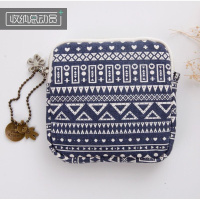 口罩袋子 便携包包夏季小清新卫生巾个性ins旅行护垫帆布夏天可爱