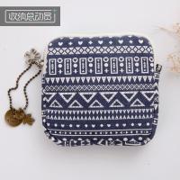 口罩袋子 便携经期轻便专用护垫旅行随身装小巧布袋大容量ins布艺