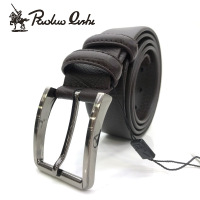 保罗骑士 男士皮带 简约时尚 休闲商务针扣 牛皮