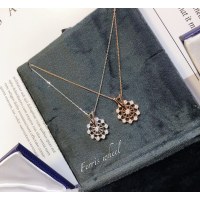 金象珠宝18K金摩天轮钻石项链钻石镶嵌气质大方