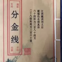 分金线六十四卦二十八宿 周天三百六十度吉凶断 戴锡论 艺术收藏