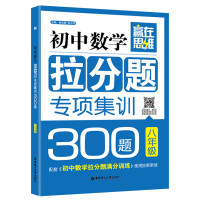 赢在思维初中数学拉分题解题专项集训300题八年级8年级初二数学辅导资料教辅书常考题型答案解析例题习题数学 数学 八年级/