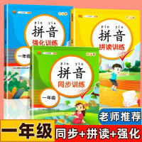 一年级汉语拼音拼读训练神器同步小学生儿童早教练习册宝宝幼小衔接教材声母韵母学前基础专项强化描红本幼儿