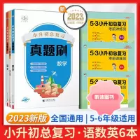 [精选好书 ] 2023版53小升初总复习真题刷语文数学英语人教版全套小学升初中六年级下册模拟试卷测试卷子必刷真题训练资