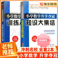 [精选好书 ] 小学数学升学夺冠知识大集结升学夺冠训练A体系全套 小升初知识大集结小升初数学专项训练小学升初中总复习书
