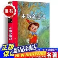 木偶奇遇记完整版人民文学出版社任溶溶译三四五年级课外