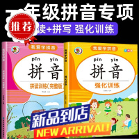 一年级拼音强化训练拼读拼写专项练习册全套声母韵母认读学习神器