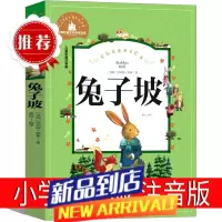 兔子坡注音版二年级三年级一年级书籍四年级美罗伯特.罗素课外书大奖书籍精装版小学生课外书 兔子破阅