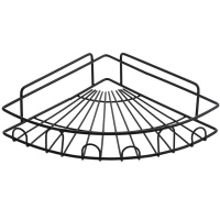 免打孔转角壁挂置物架卫生间三角架浴室化妆品沐浴露收纳架