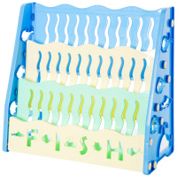  儿童桌上小书柜落地收纳置物架 学生桌面简易多层组合书架